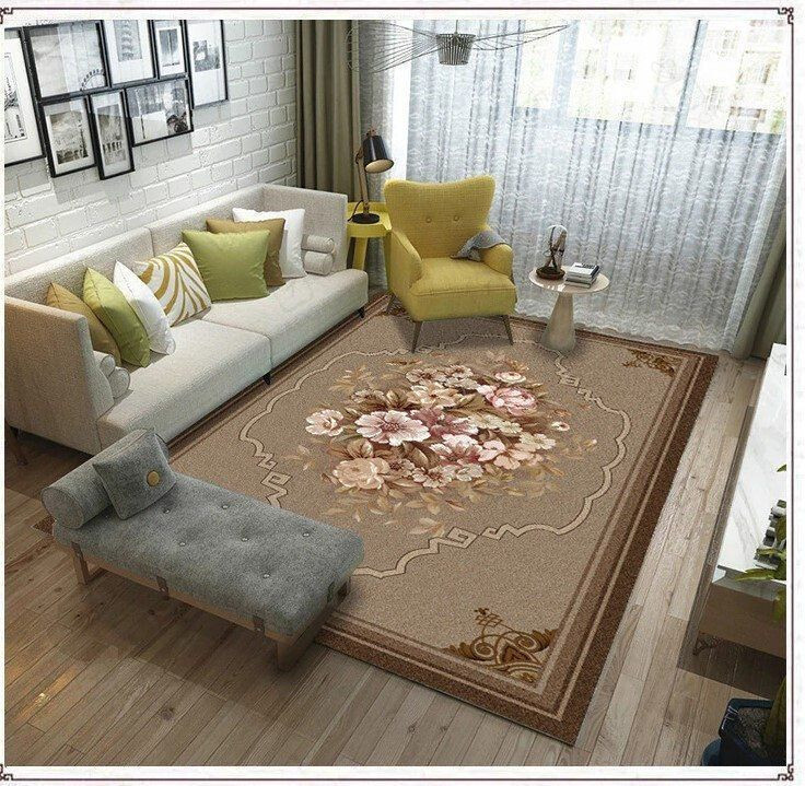 Flower Rectangle Rug Decor Area Rugs For Living Room Bedroom Kitchen Rugs Home Carpet Flooring TTG013726