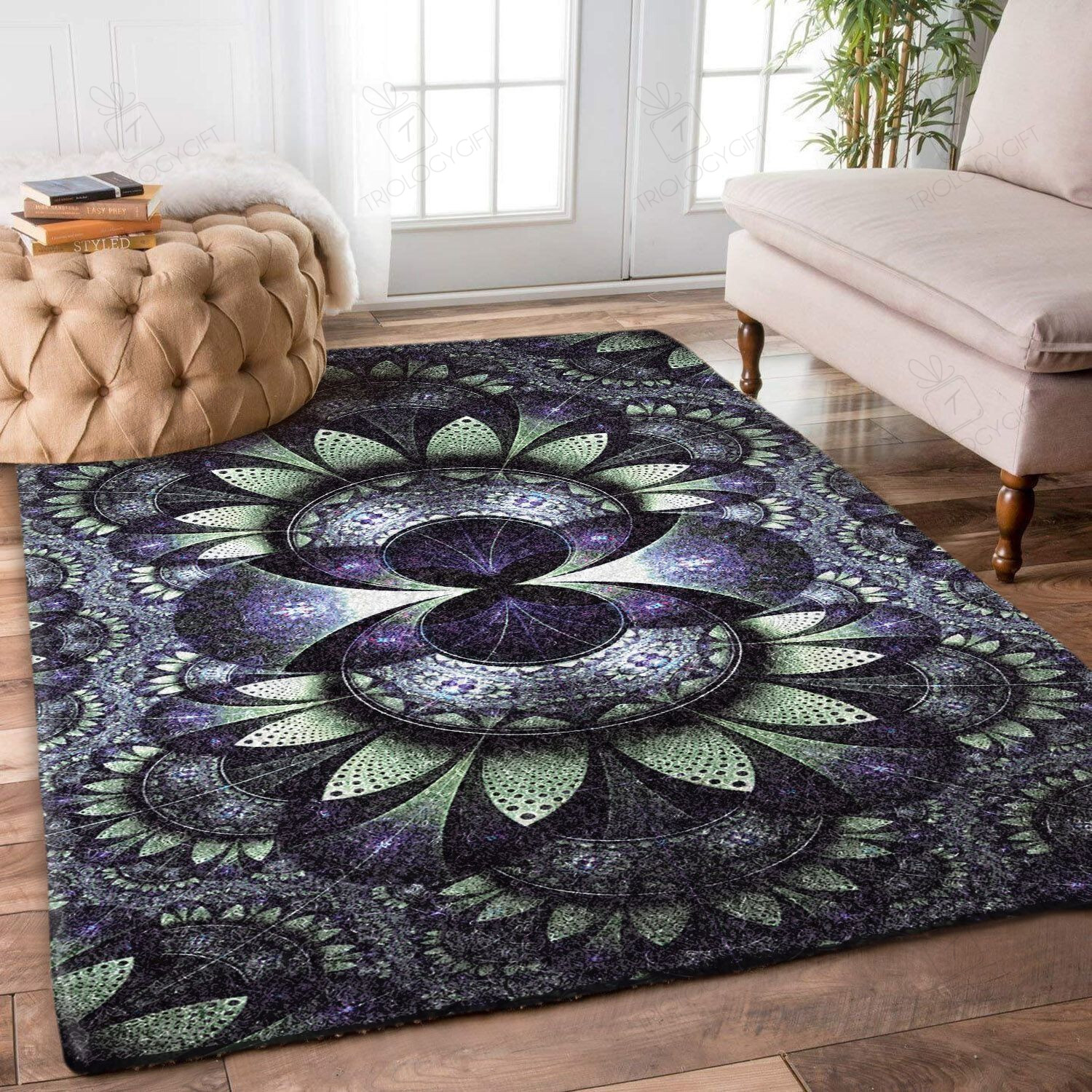 Flower Rectangle Rug Decor Area Rugs For Living Room Bedroom Kitchen Rugs Home Carpet Flooring TTG013734