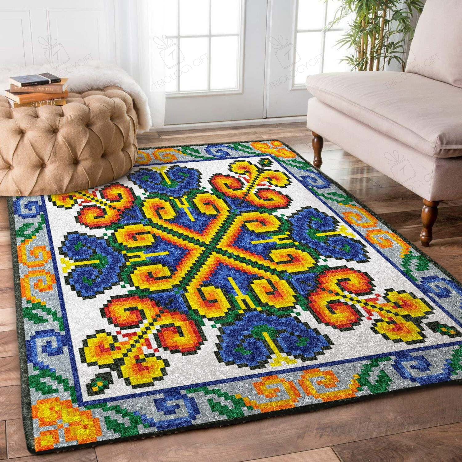 Flower Rectangle Rug Decor Area Rugs For Living Room Bedroom Kitchen Rugs Home Carpet Flooring TTG013739