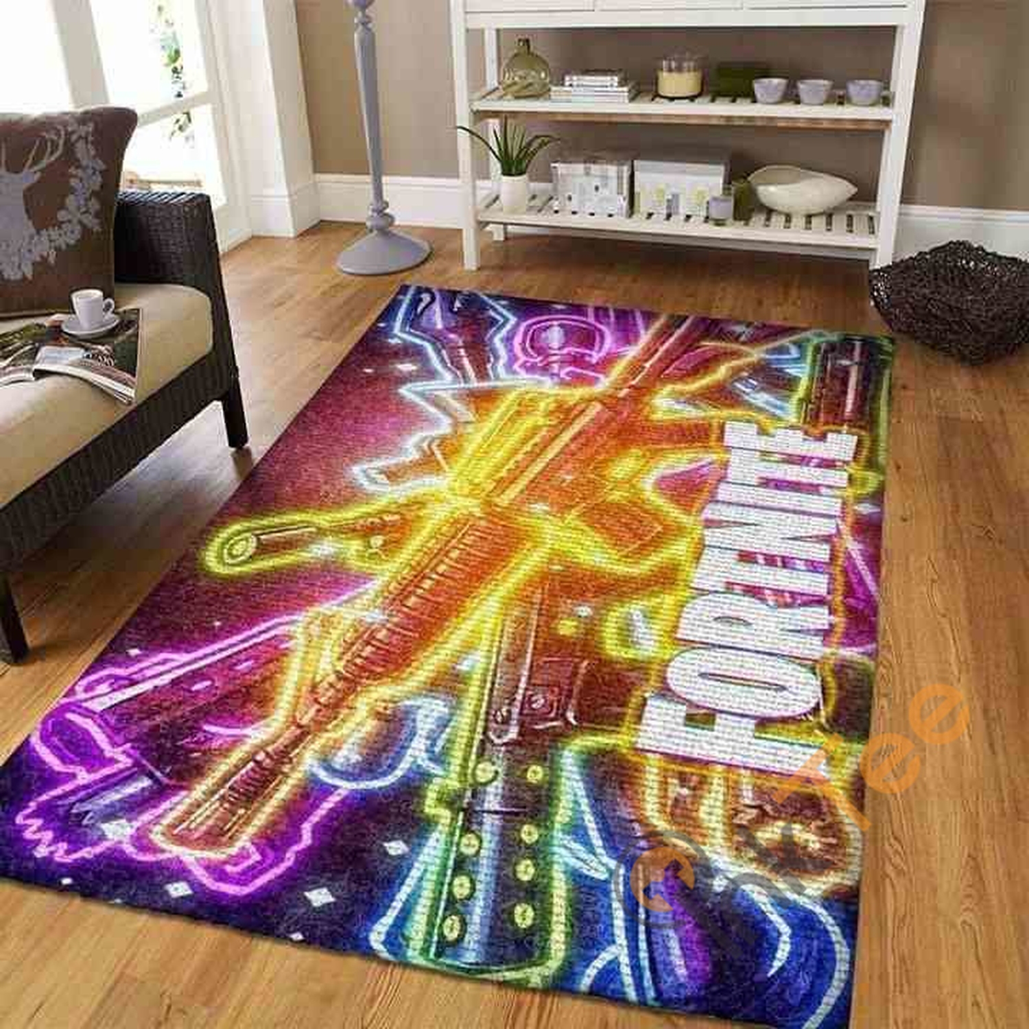 Fortnite Area Rug - Unique Anime Apparel for Fans