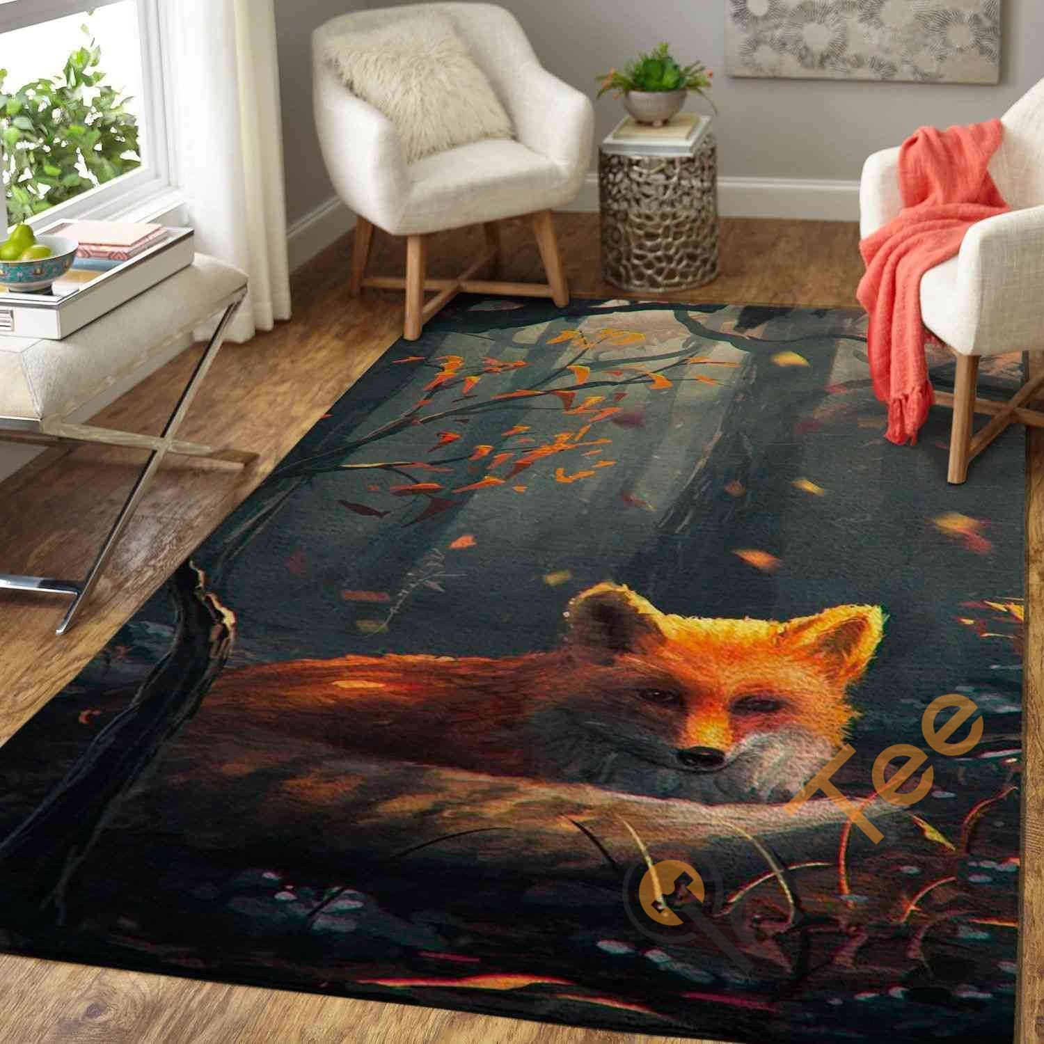 Fox Area Rug - Unique Anime Apparel for Fans