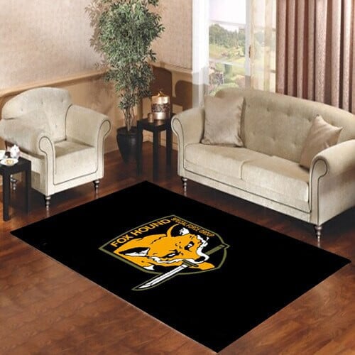 Fox Hound Metal Gear Solid Rectangle Rug Decor Area Rugs For Living Room Bedroom Kitchen Rugs Home Carpet Flooring TTG013940