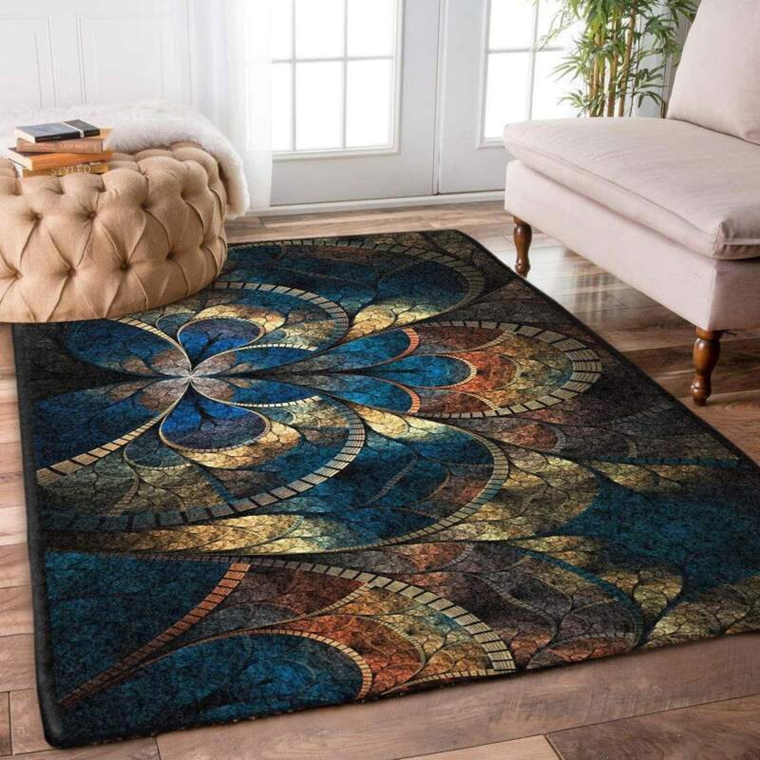 Fractal Rug - Unique Anime Apparel for Fans