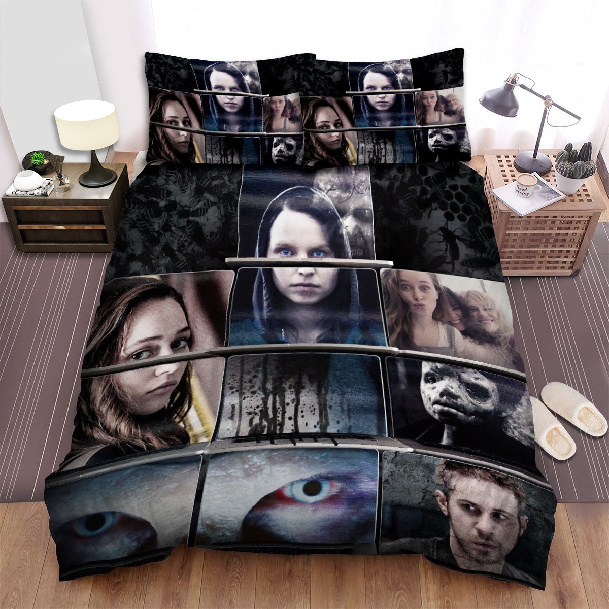Friend Request (2016) Graft Bed Sheets Spread Duvet Cover Bedding Set - Unique Anime Apparel for Fans