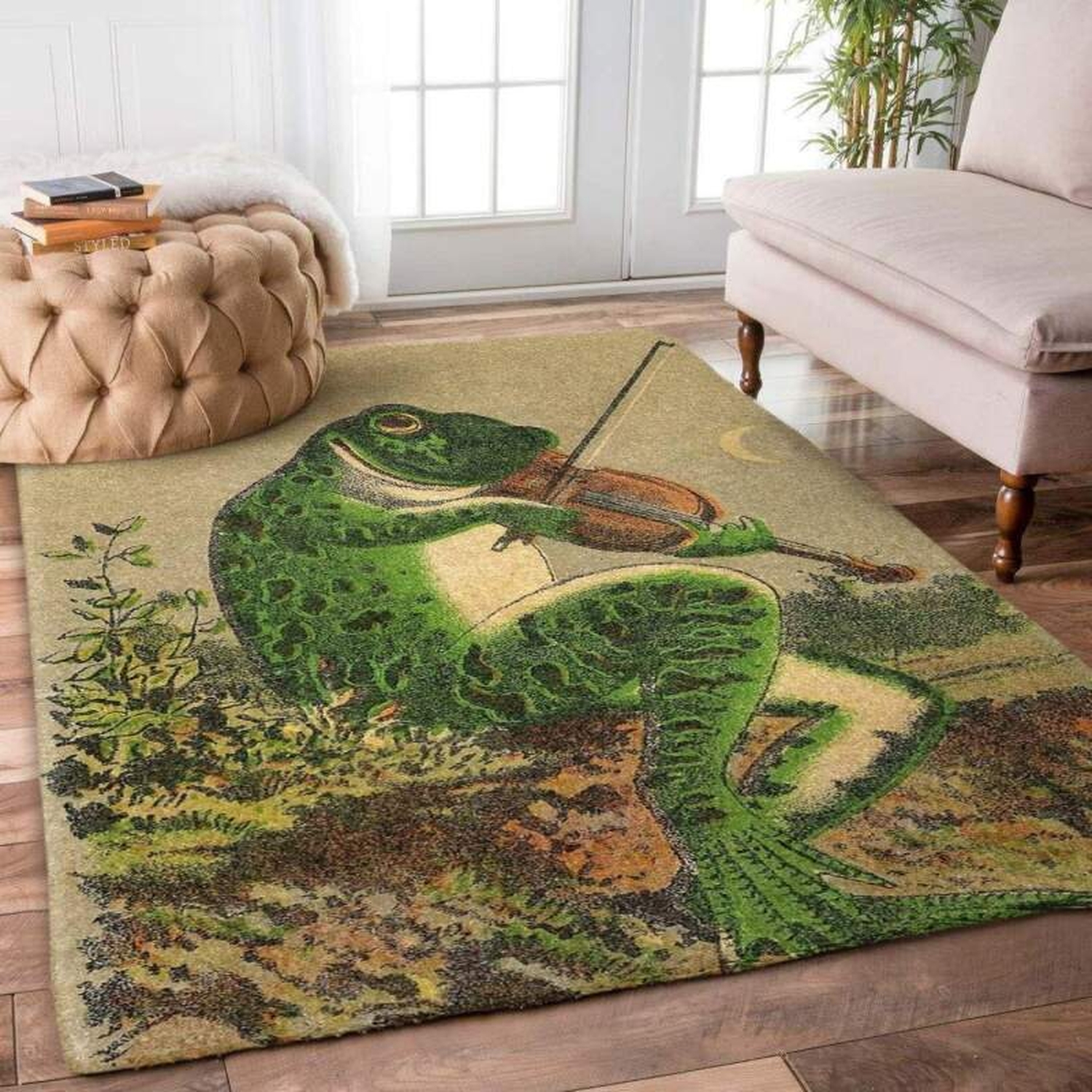 Frog Rug - Unique Anime Apparel for Fans
