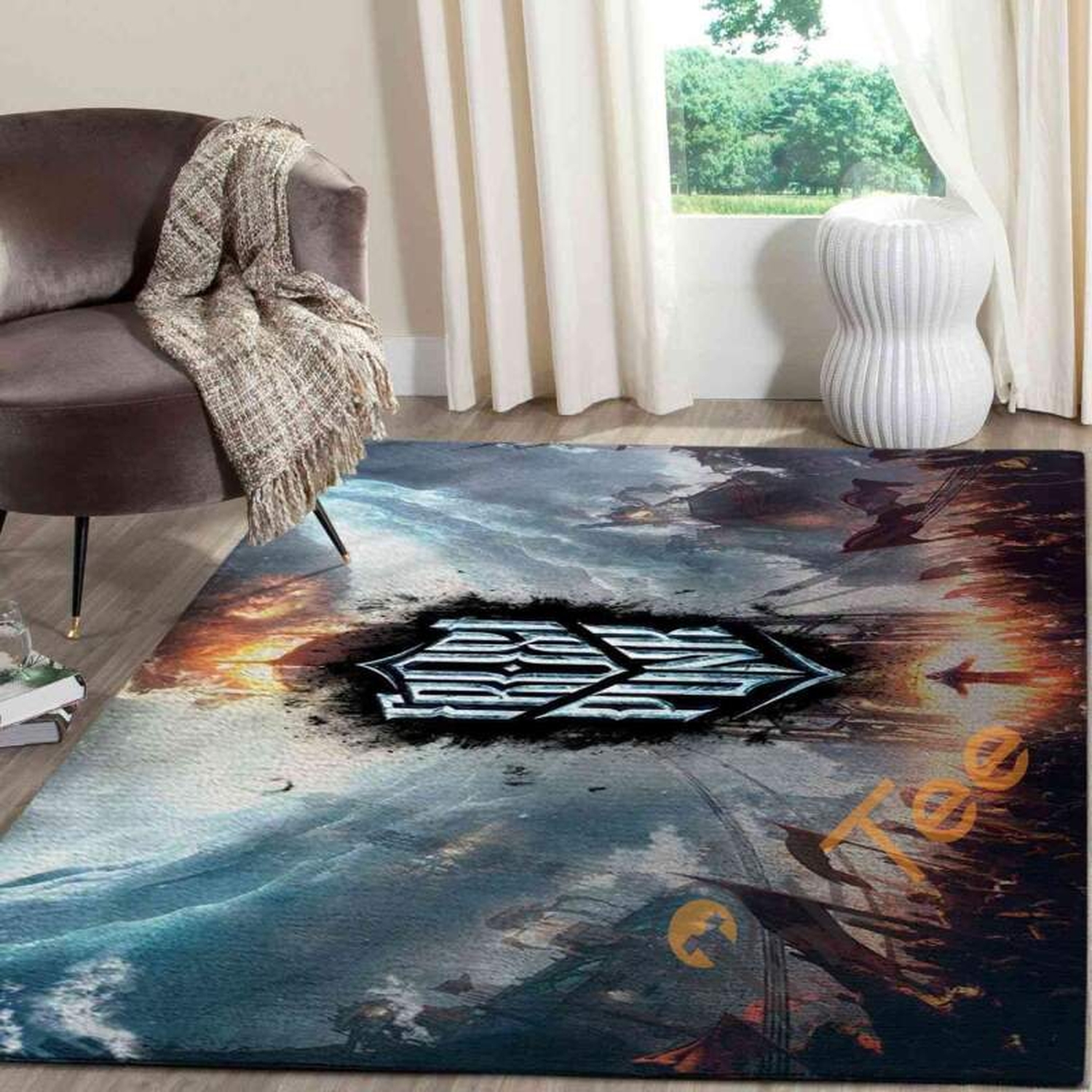 Frostpunk Area Rug - Unique Anime Apparel for Fans