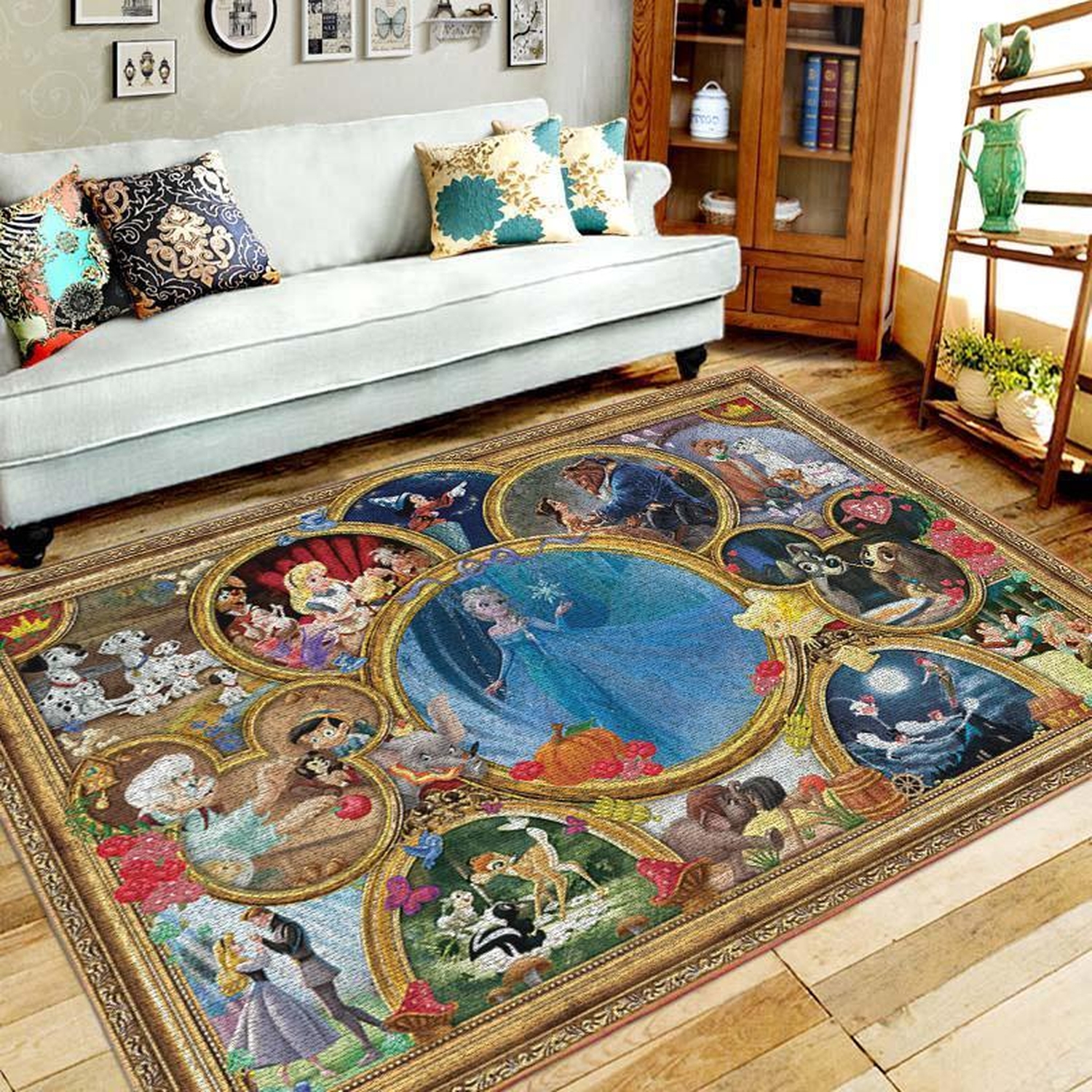 Frozen Area Rug - Unique Anime Apparel for Fans