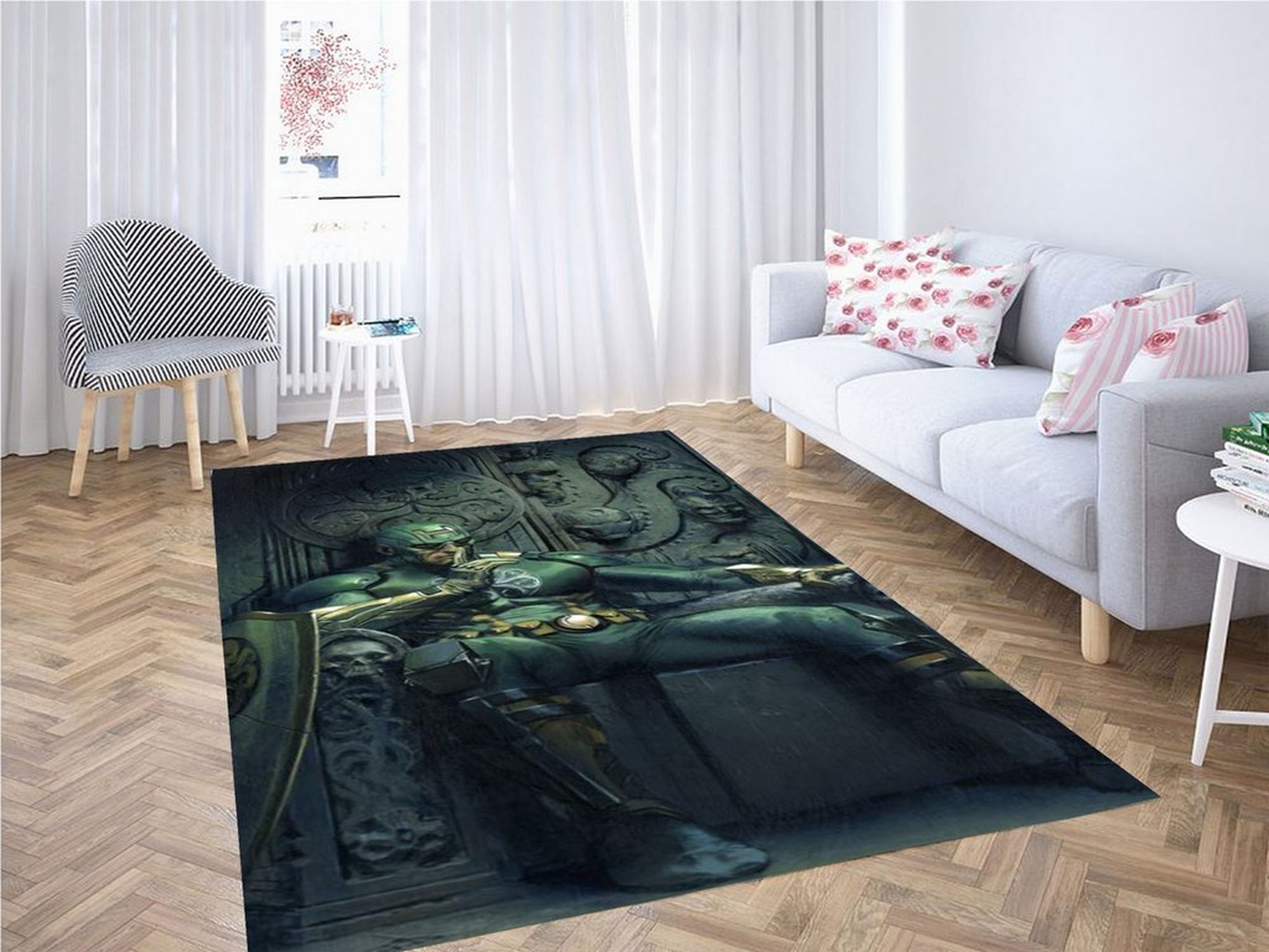 Gabriele Dell Otto Marvel Living Room Modern Carpet Rug - Unique Anime Apparel for Fans