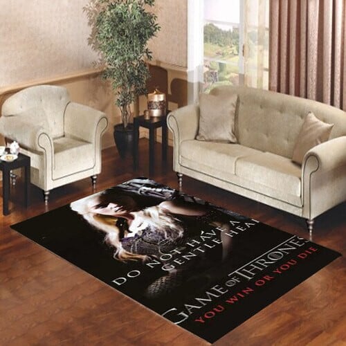 Game Of Thrones Do Not Have Gentle Heart Rectangle Rug Decor Area Rugs For Living Room Bedroom Kitchen Rugs Home Carpet Flooring TTG014206