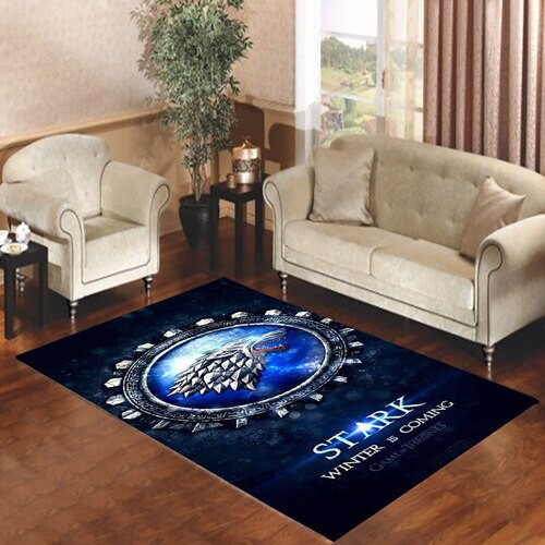 Game Of Thrones Icon Stark Rectangle Rug Decor Area Rugs For Living Room Bedroom Kitchen Rugs Home Carpet Flooring TTG014237