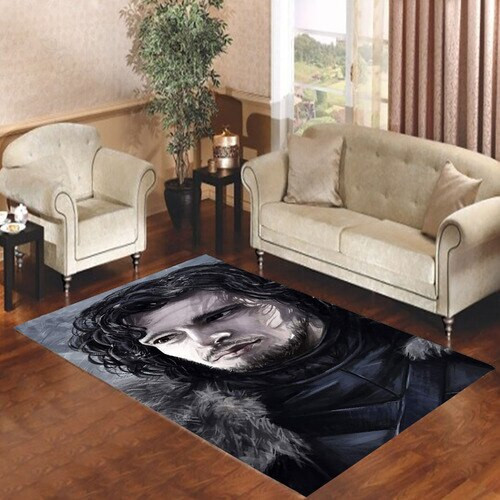 Game Of Thrones Jon Snow 2 Rectangle Rug Decor Area Rugs For Living Room Bedroom Kitchen Rugs Home Carpet Flooring TTG014238
