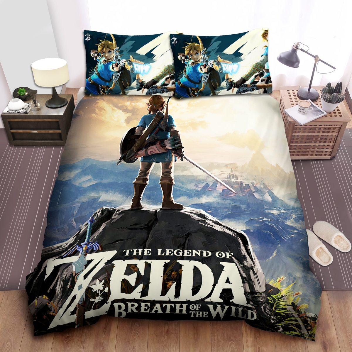 Game The Legend Of Zelda For Kids 3d Duvet Cover Bedding Set - Unique Anime Apparel for Fans