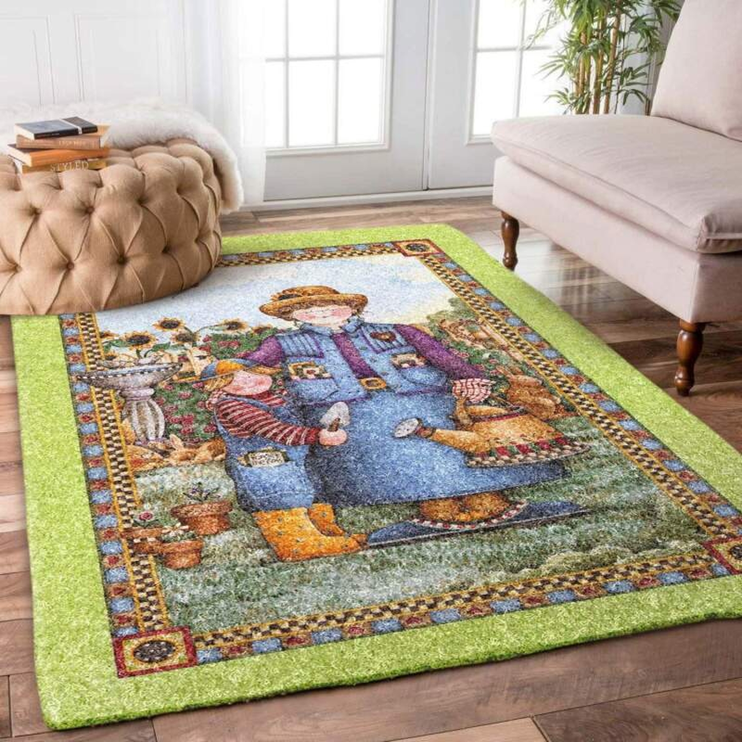 Garden Rug - Unique Anime Apparel for Fans