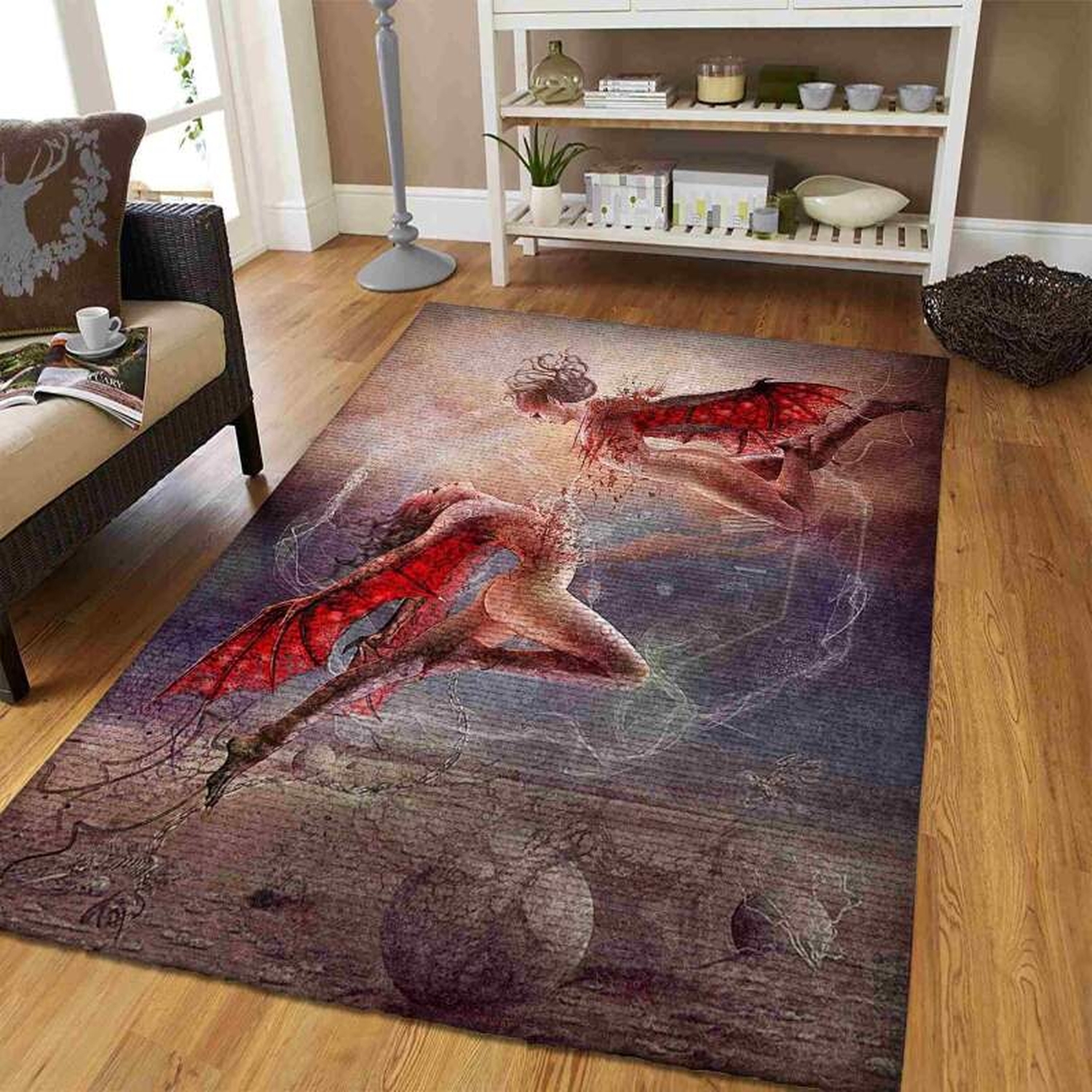 Gemini Rug - Unique Anime Apparel for Fans