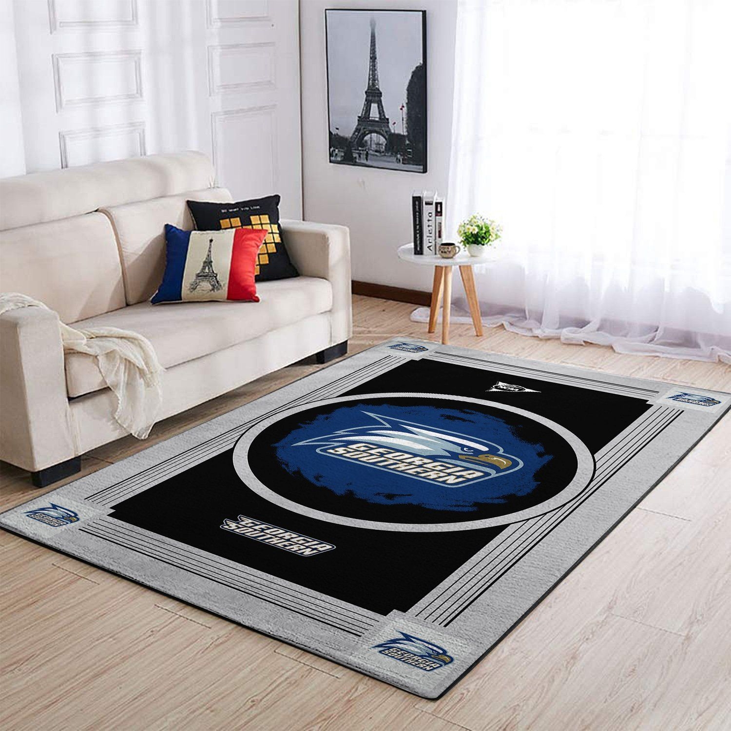 Georgia Southern Eagles Living Room Area Rug - Unique Anime Apparel for Fans