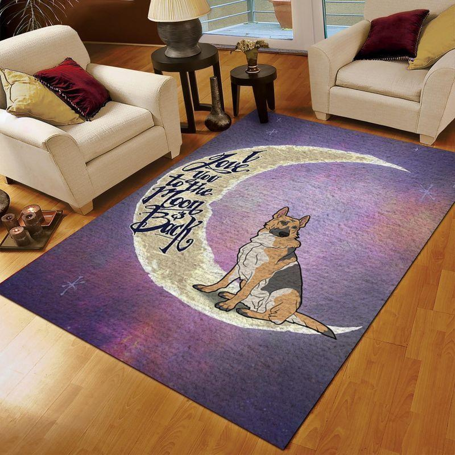 Ger Shep Rug - Unique Anime Apparel for Fans