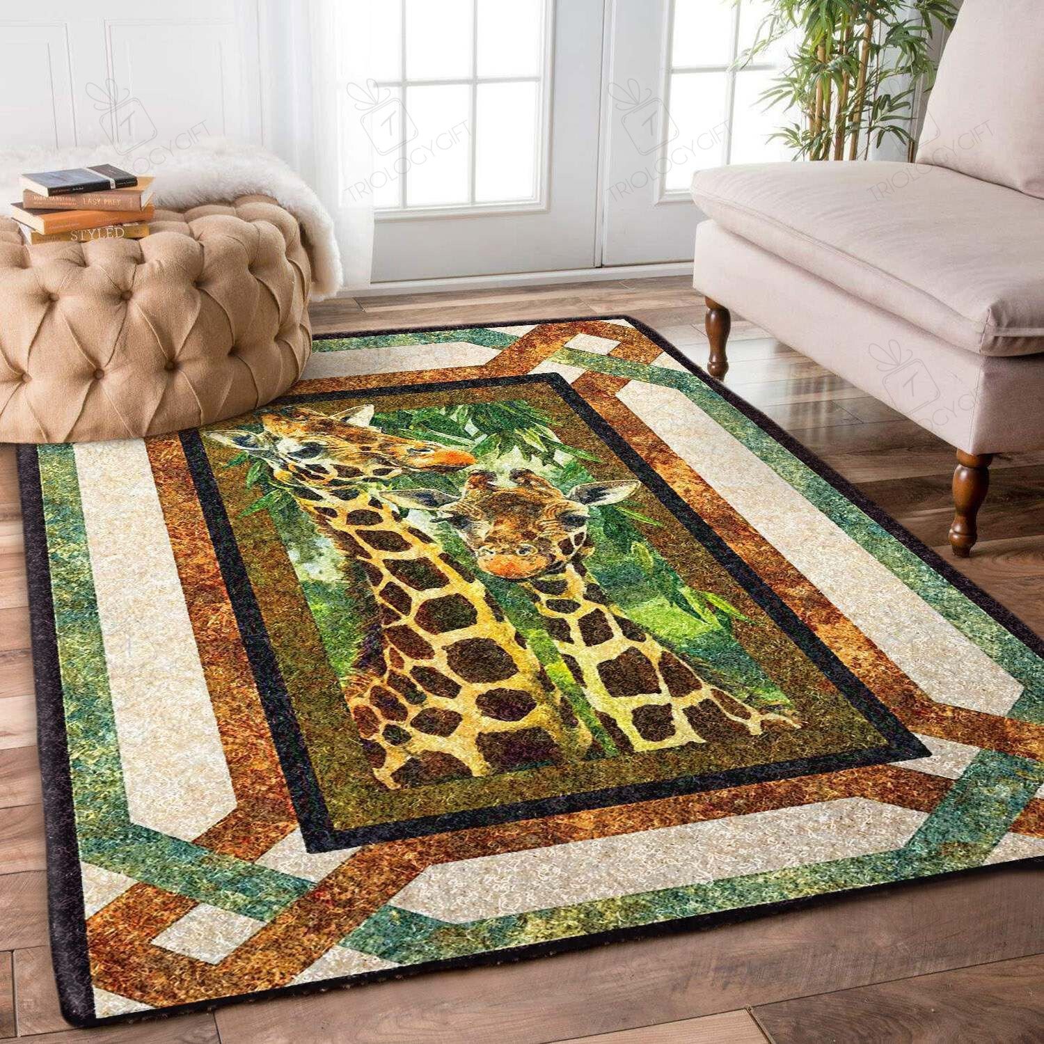 Giraffe Rectangle Rug Decor Area Rugs For Living Room Bedroom Kitchen Rugs Home Carpet Flooring TTG014415