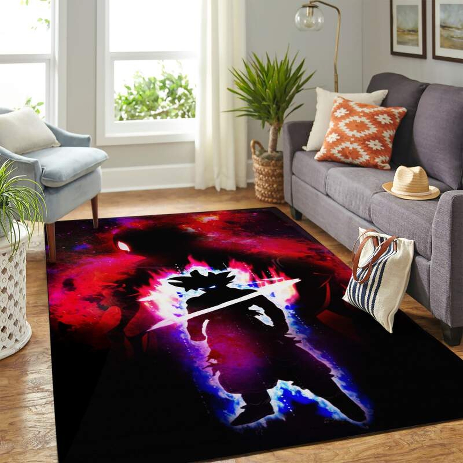 Goku Vs Jiren Carpet Rug - Unique Anime Apparel for Fans