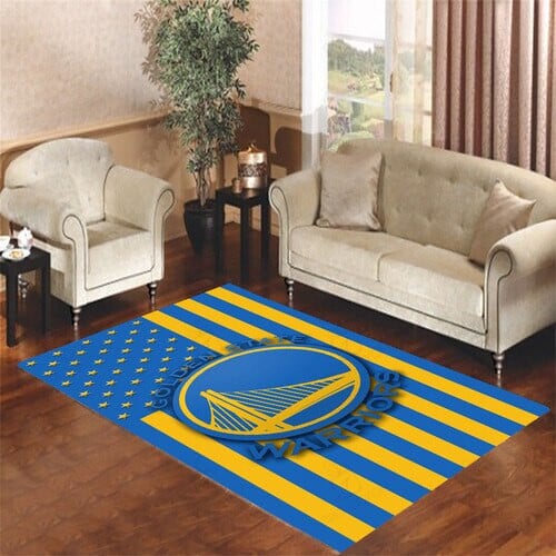 Golden State WarrioTTG Flag Rectangle Rug Decor Area Rugs For Living Room Bedroom Kitchen Rugs Home Carpet Flooring TTG014579