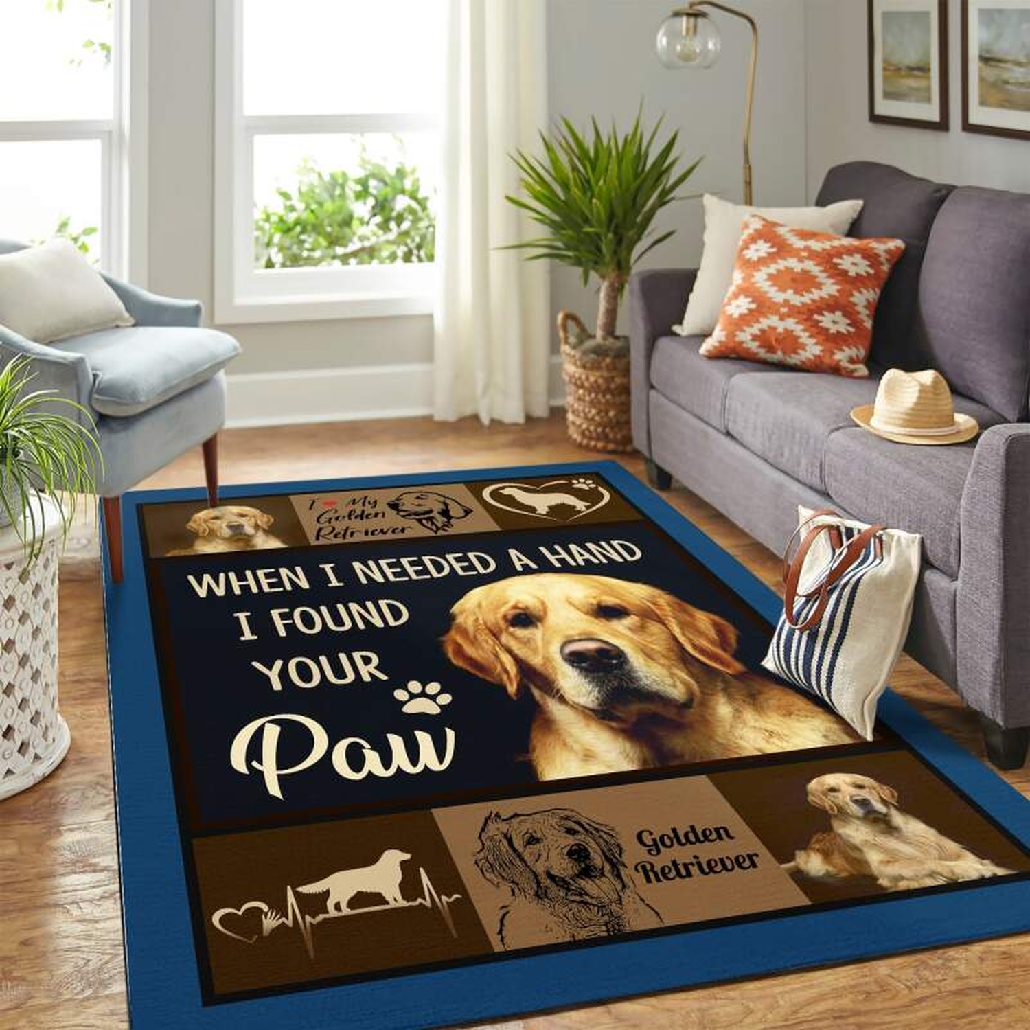 Golden Vintage Quilt Mk Carpet Area Rug - Unique Anime Apparel for Fans