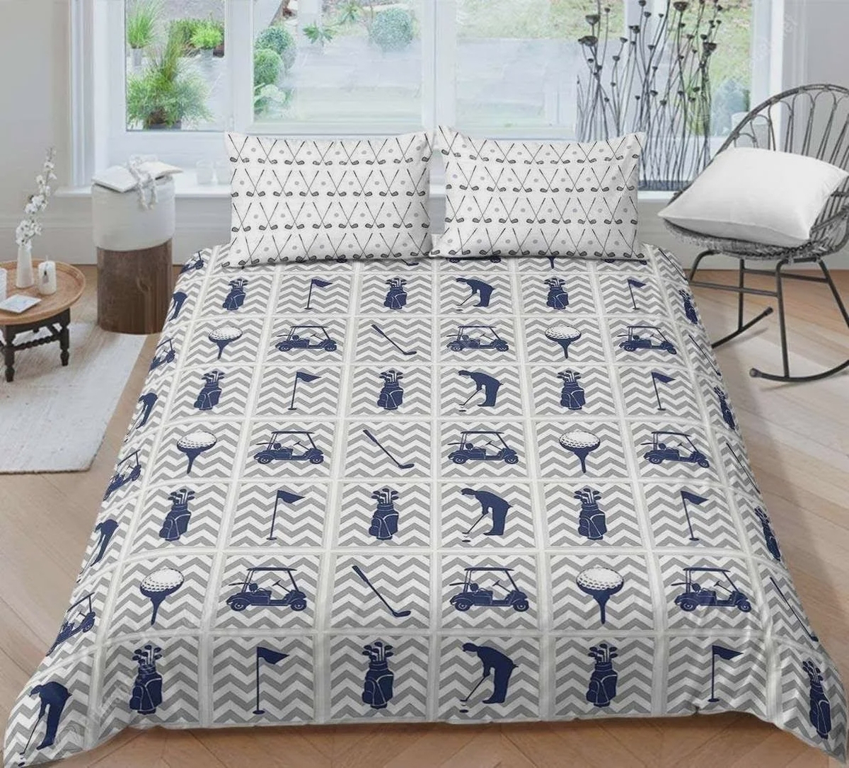 Golf Life Bed Sheets Spread Duvet Cover Bedding Set - Unique Anime Apparel for Fans