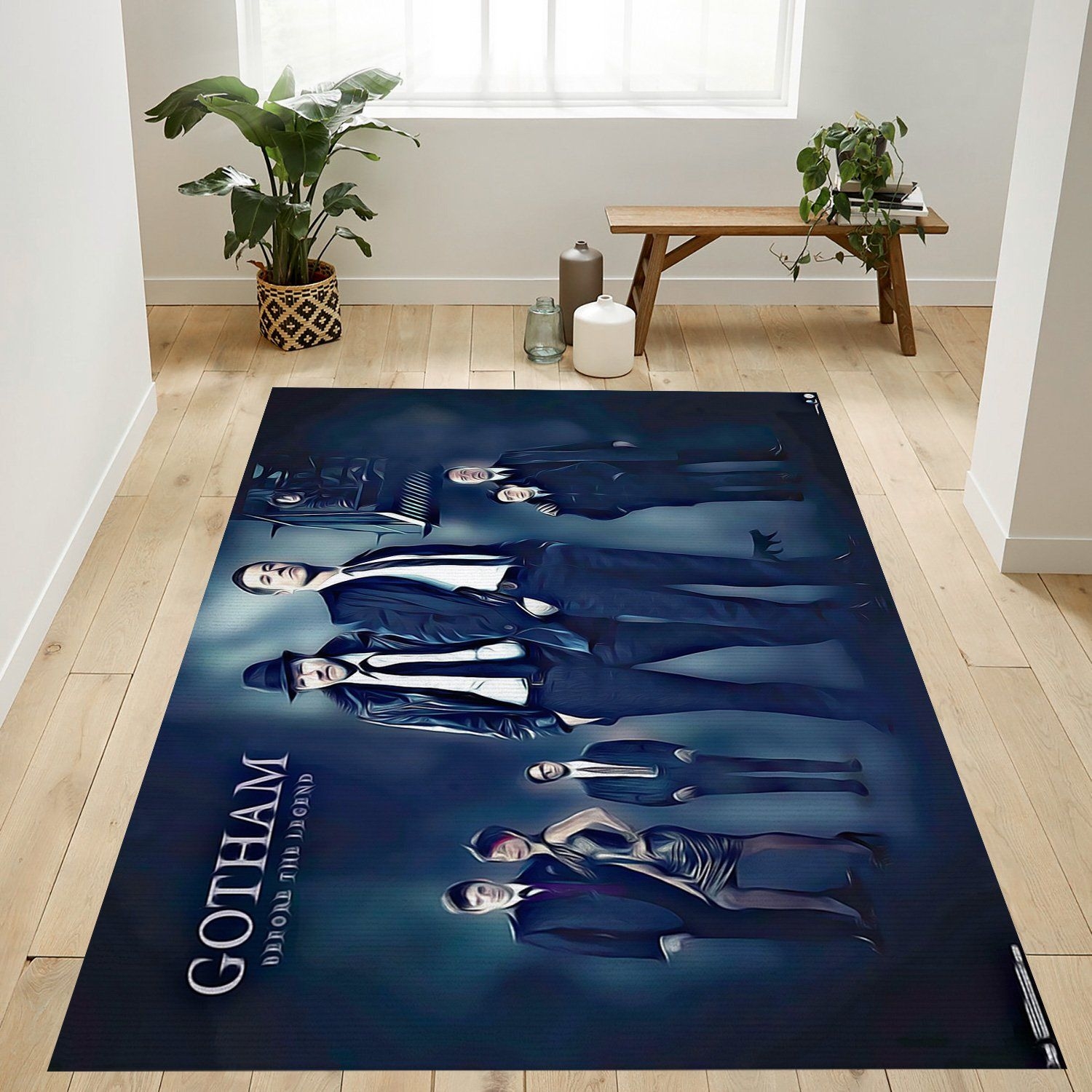 Gotham Group Rug - Unique Anime Apparel for Fans
