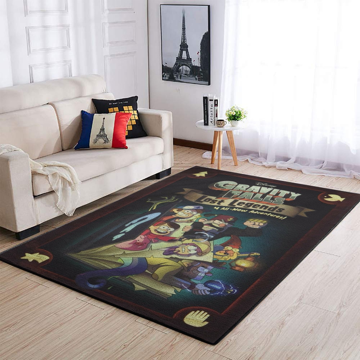 Gravity Falls Area Rug - Unique Anime Apparel for Fans
