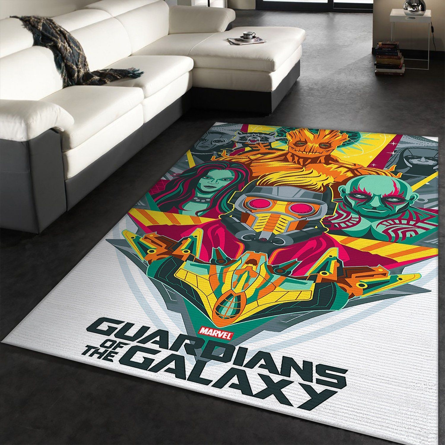 Guardians Of The Galaxy Rug - Unique Anime Apparel for Fans