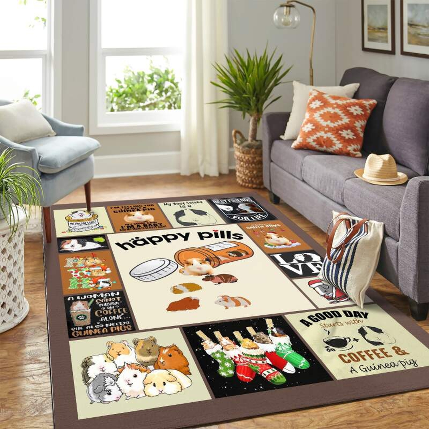 Guinea Pig Quilt Mk Carpet Area Rug - Unique Anime Apparel for Fans