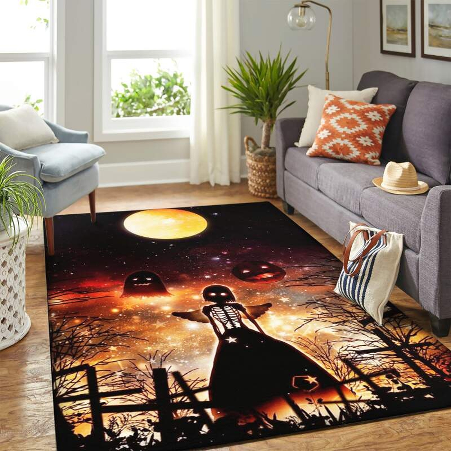 Halloween Carpet Floor Area Rug - Unique Anime Apparel for Fans