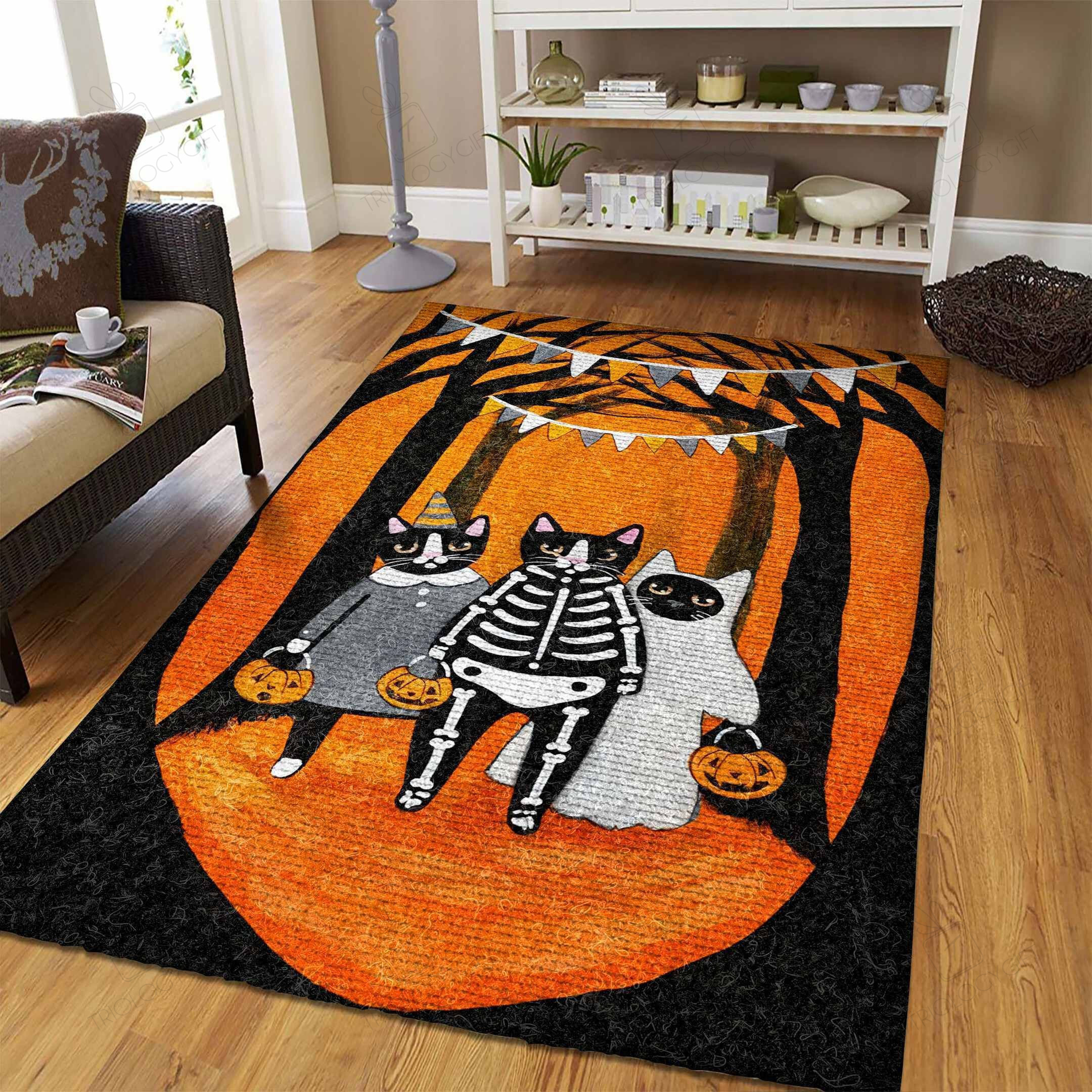 Halloween Pq99259 Rectangle Rug Decor Area Rugs For Living Room Bedroom Kitchen Rugs Home Carpet Flooring TTG015171