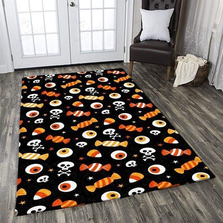 Halloween Rectangle Rug Decor Area Rugs For Living Room Bedroom Kitchen Rugs Home Carpet Flooring TTG015066