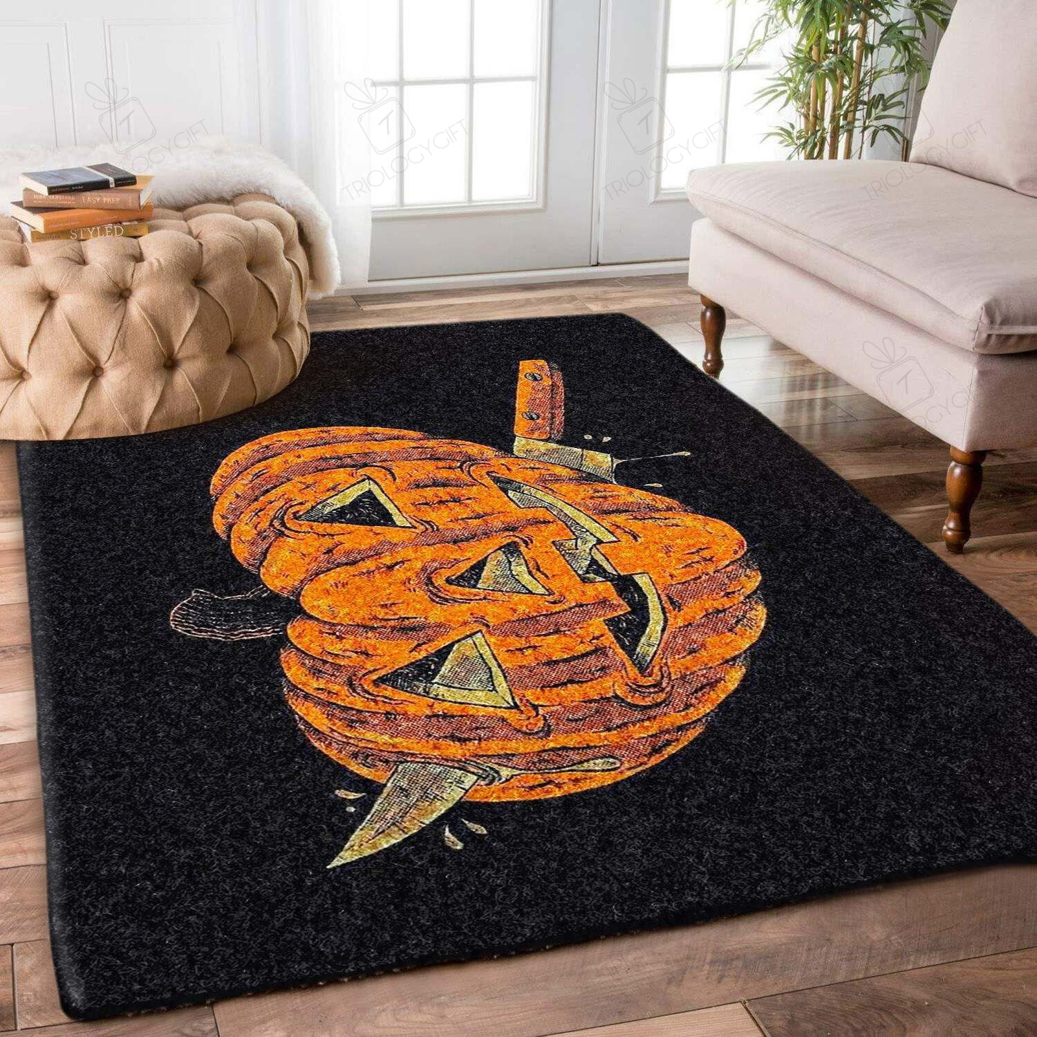 Halloween Rectangle Rug Decor Area Rugs For Living Room Bedroom Kitchen Rugs Home Carpet Flooring TTG015231
