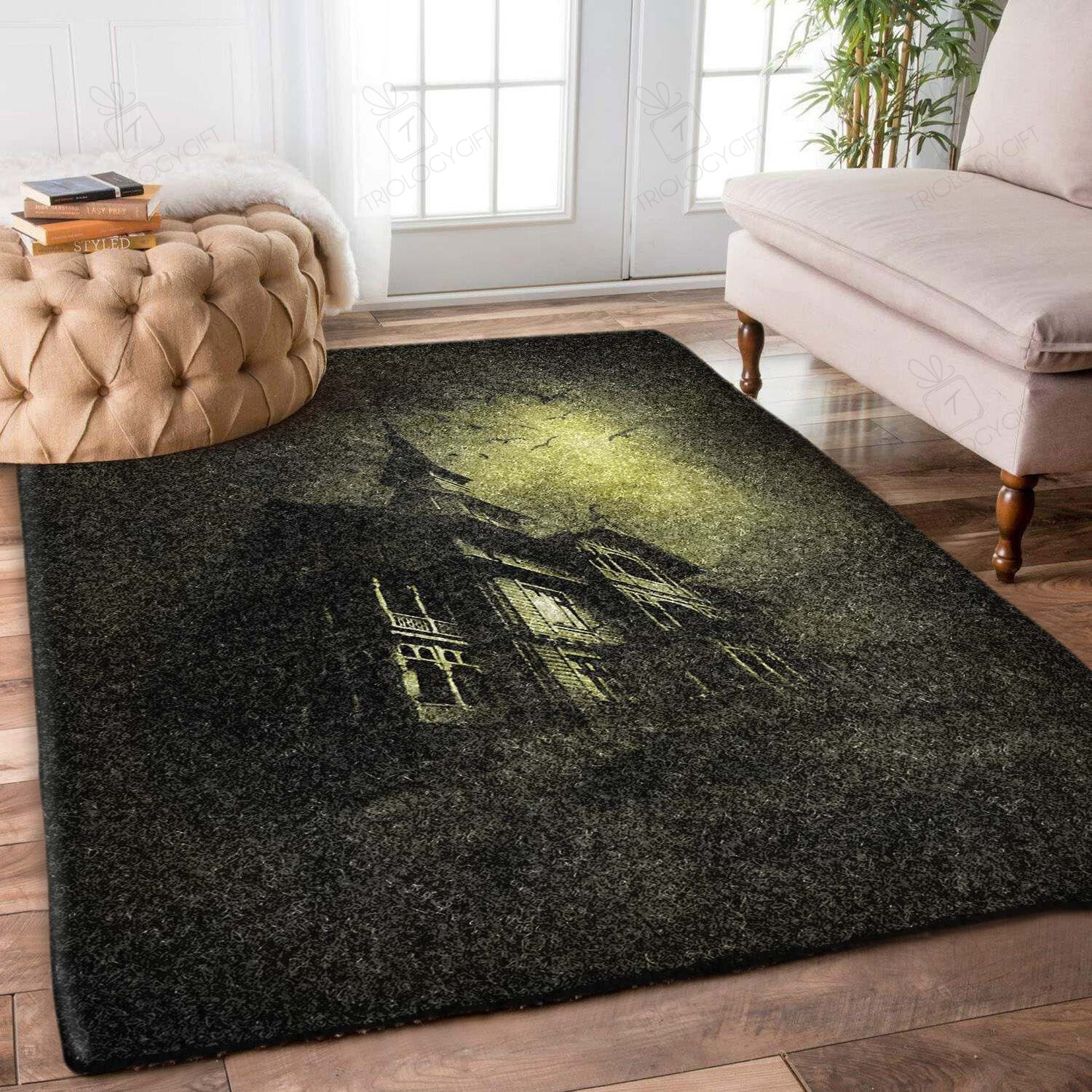 Halloween Rectangle Rug Decor Area Rugs For Living Room Bedroom Kitchen Rugs Home Carpet Flooring TTG015238