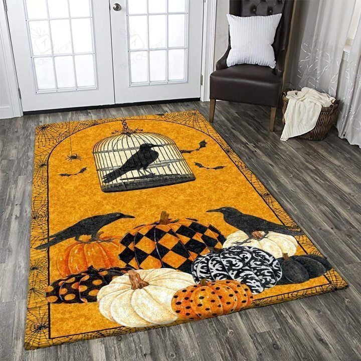 Halloween Rectangle Rug Decor Area Rugs For Living Room Bedroom Kitchen Rugs Home Carpet Flooring TTG015303