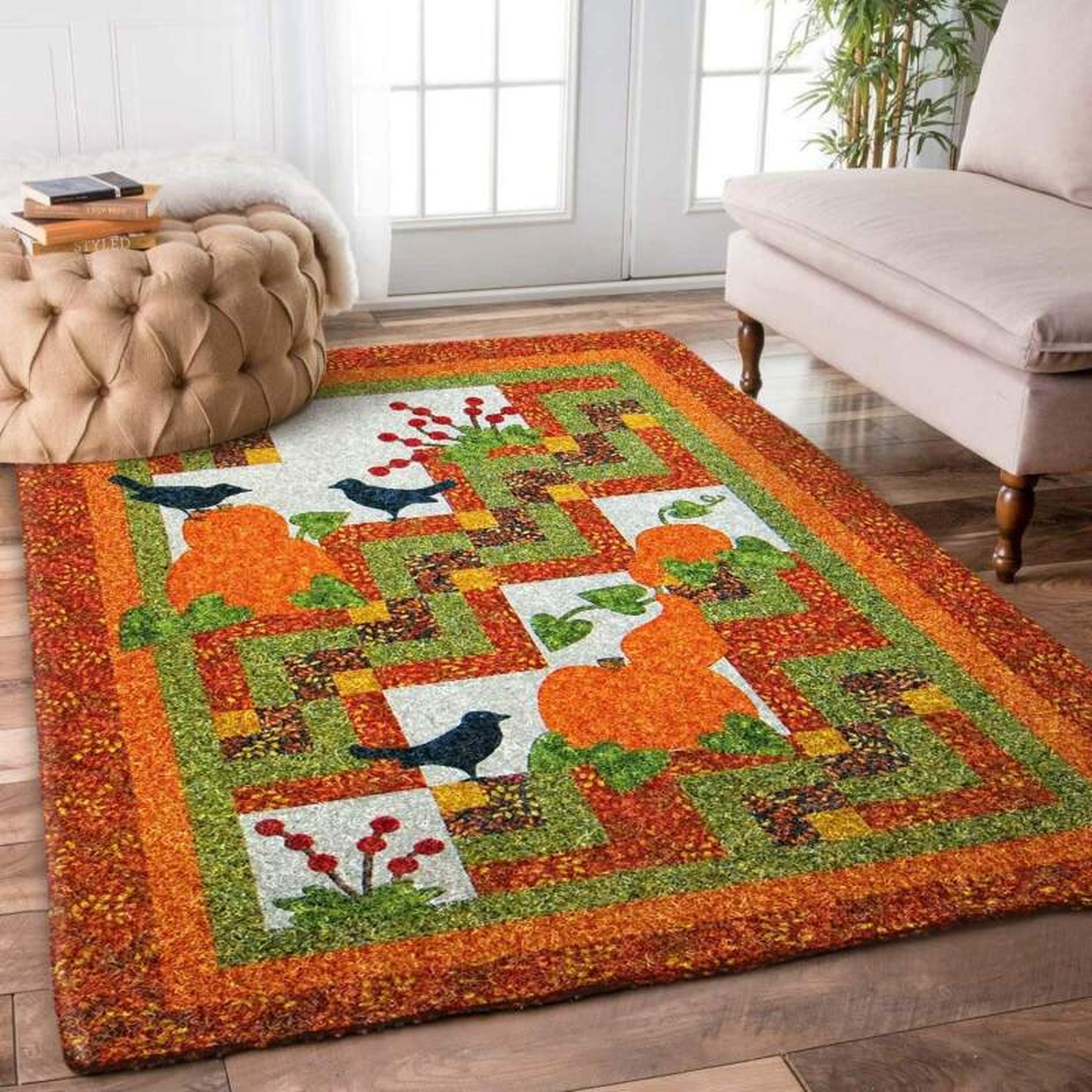 Halloween Rug - Unique Anime Apparel for Fans