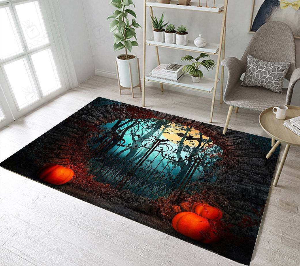 Halloween Yj88552 Rectangle Rug Decor Area Rugs For Living Room Bedroom Kitchen Rugs Home Carpet Flooring TTG015342