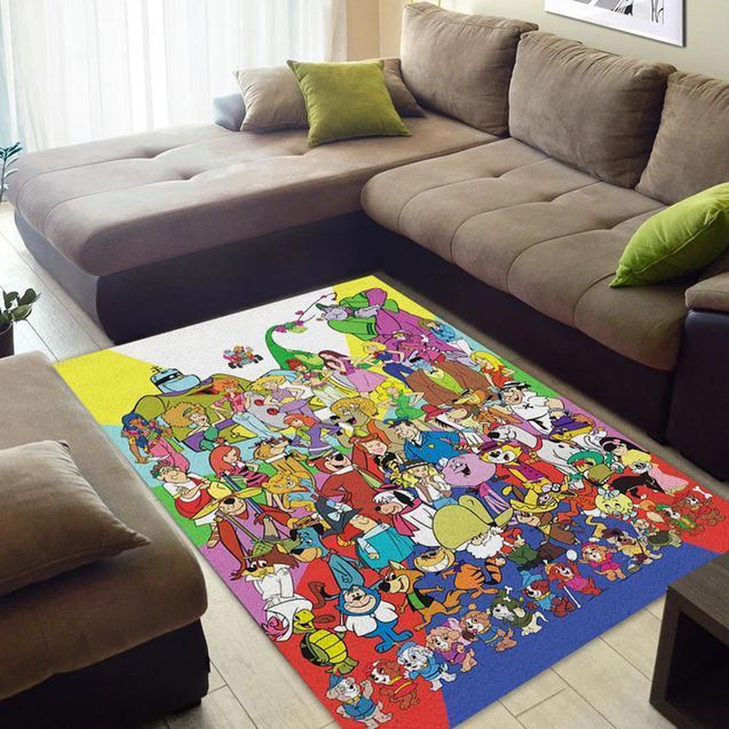 Hanna Barbera Rug - Unique Anime Apparel for Fans