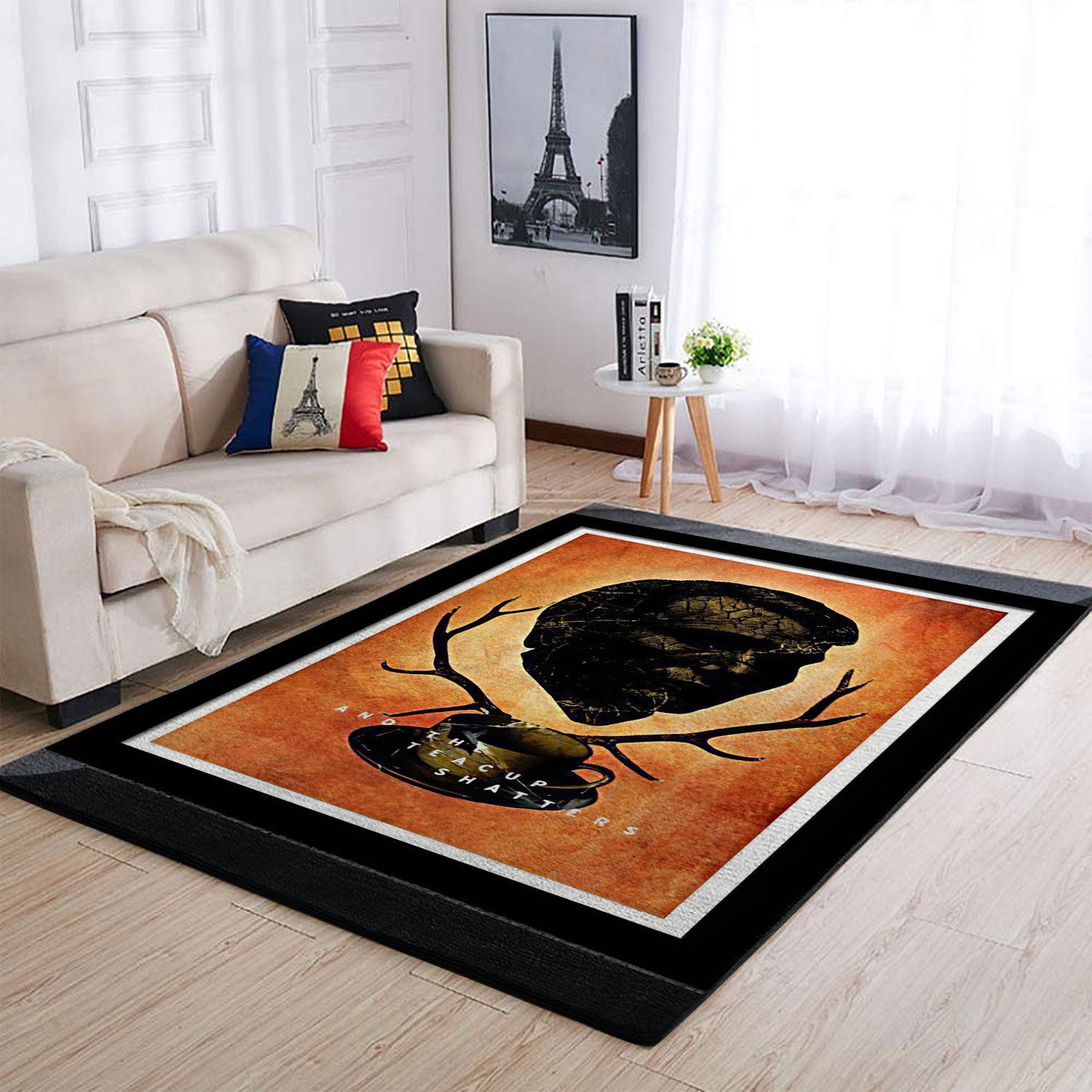 Hannibal Stag Will Graham Rug - Unique Anime Apparel for Fans