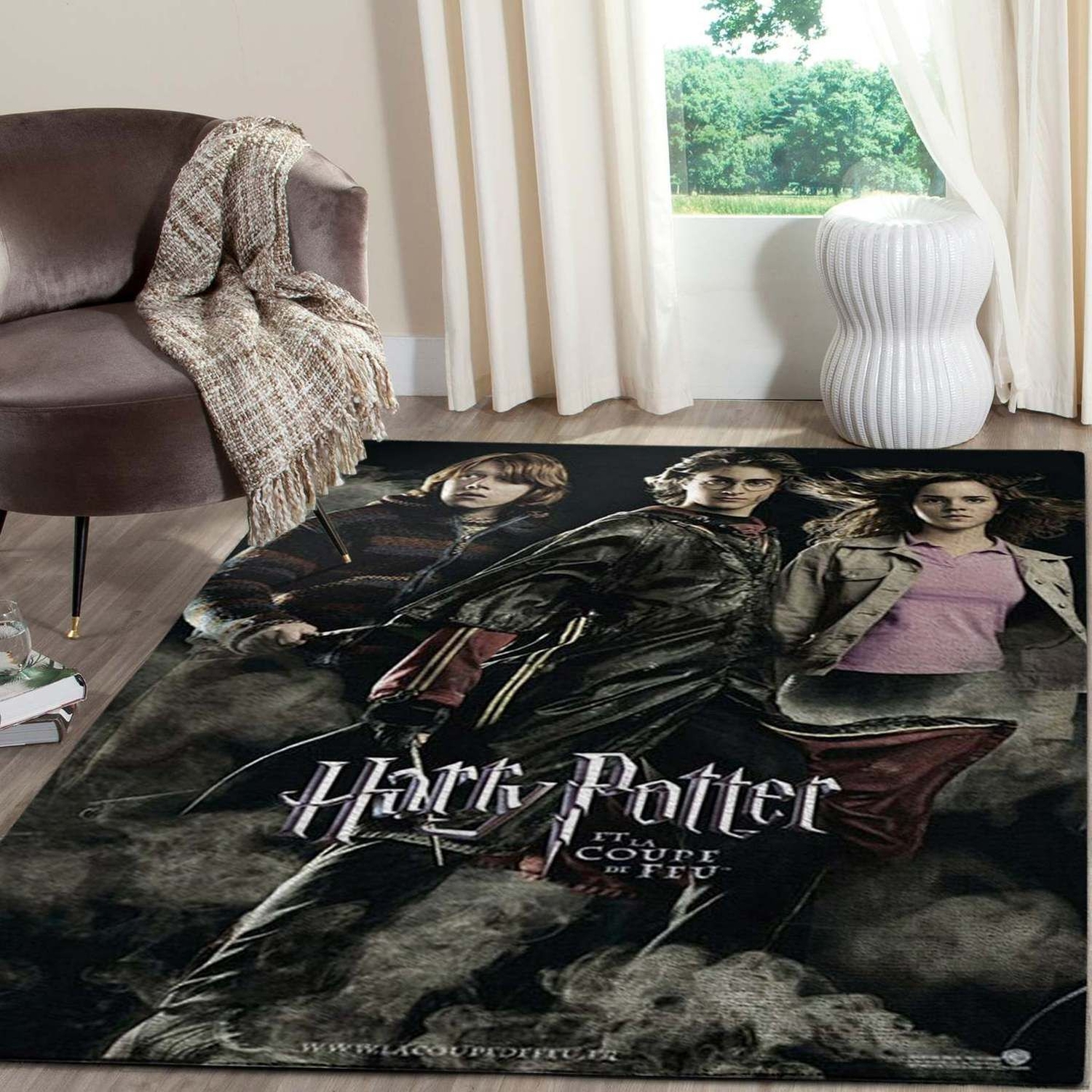 Harry Potter Characters Rug - Unique Anime Apparel for Fans