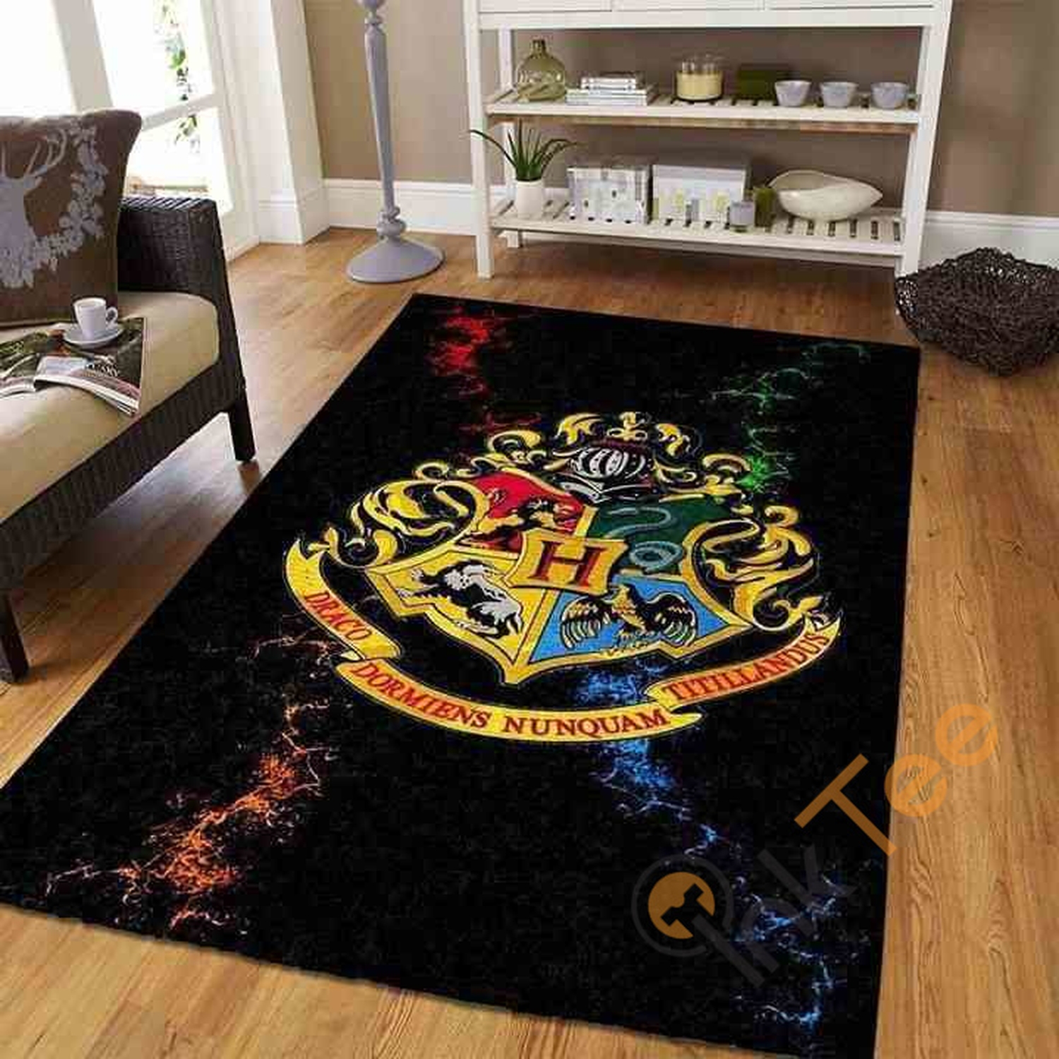 Harry Potter Hogwarts Area Rug - Unique Anime Apparel for Fans