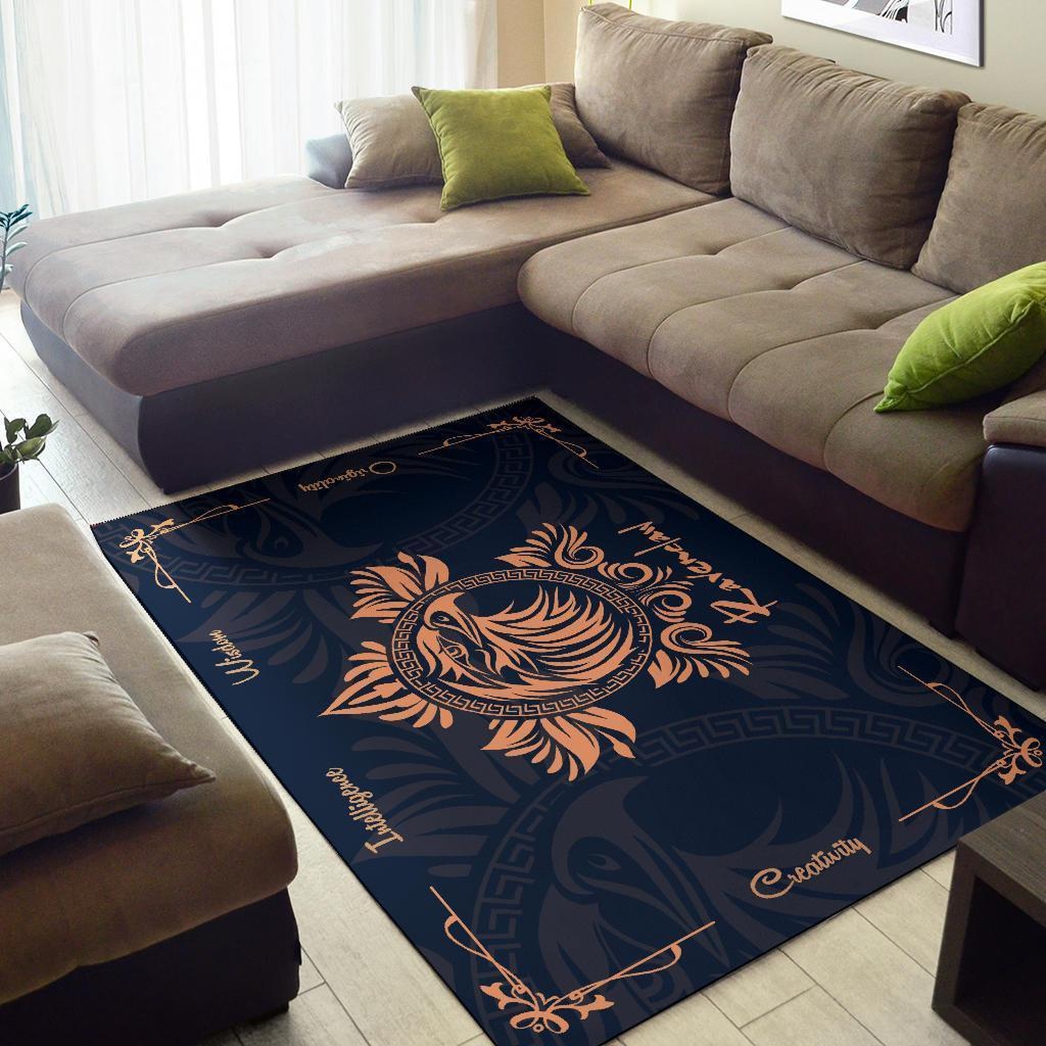 Harry Potter Ravenclaw Area Area Rug - Unique Anime Apparel for Fans