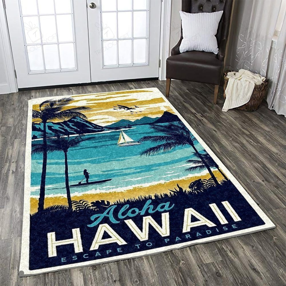 Hawaii Rectangle Rug Decor Area Rugs For Living Room Bedroom Kitchen Rugs Home Carpet Flooring TTG015557