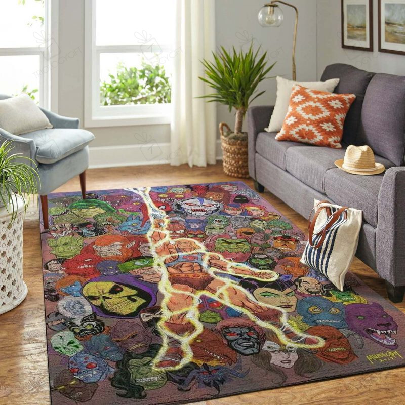 He Man Cartoon Movie Rectangle Rug Decor Area Rugs For Living Room Bedroom Kitchen Rugs Home Carpet Flooring TTG015565