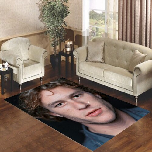 Heath Ledger Face Rectangle Rug Decor Area Rugs For Living Room Bedroom Kitchen Rugs Home Carpet Flooring TTG015583