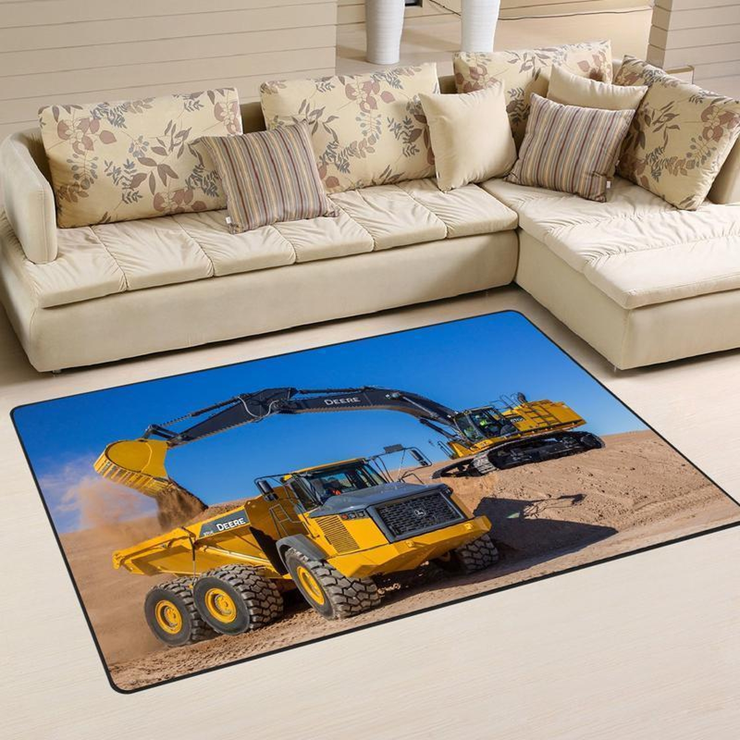 Heavy Equipmnet Area Rug - Unique Anime Apparel for Fans