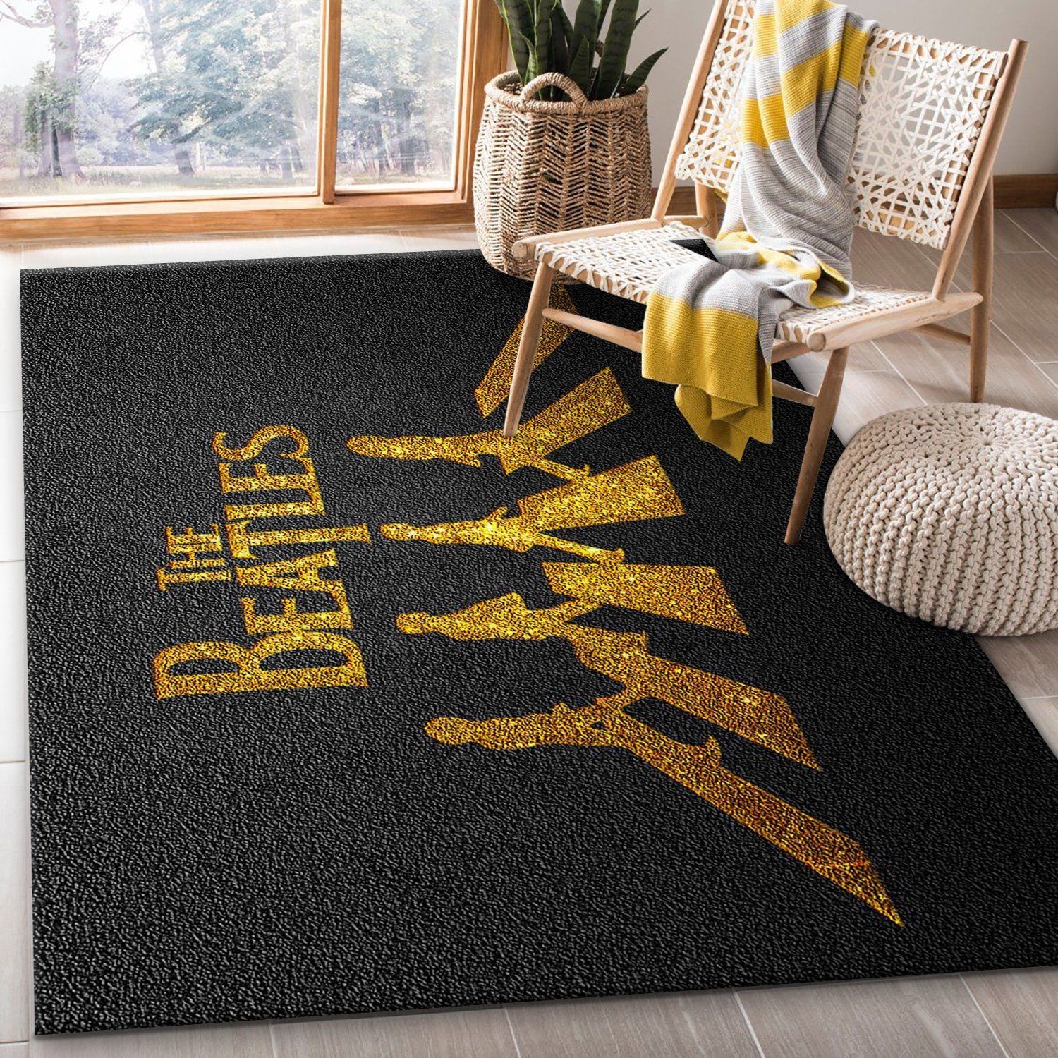 Here Comes The Sun Rug - Unique Anime Apparel for Fans