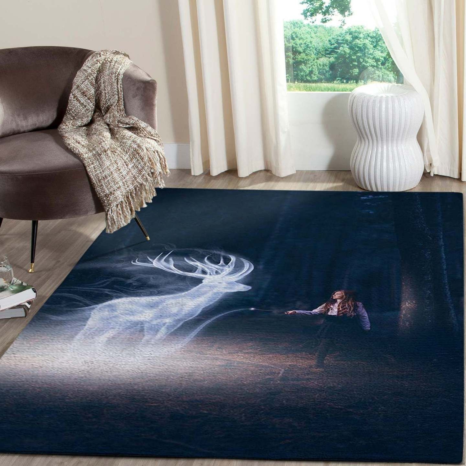 Hermione Granger Harry Potter Rug - Unique Anime Apparel for Fans
