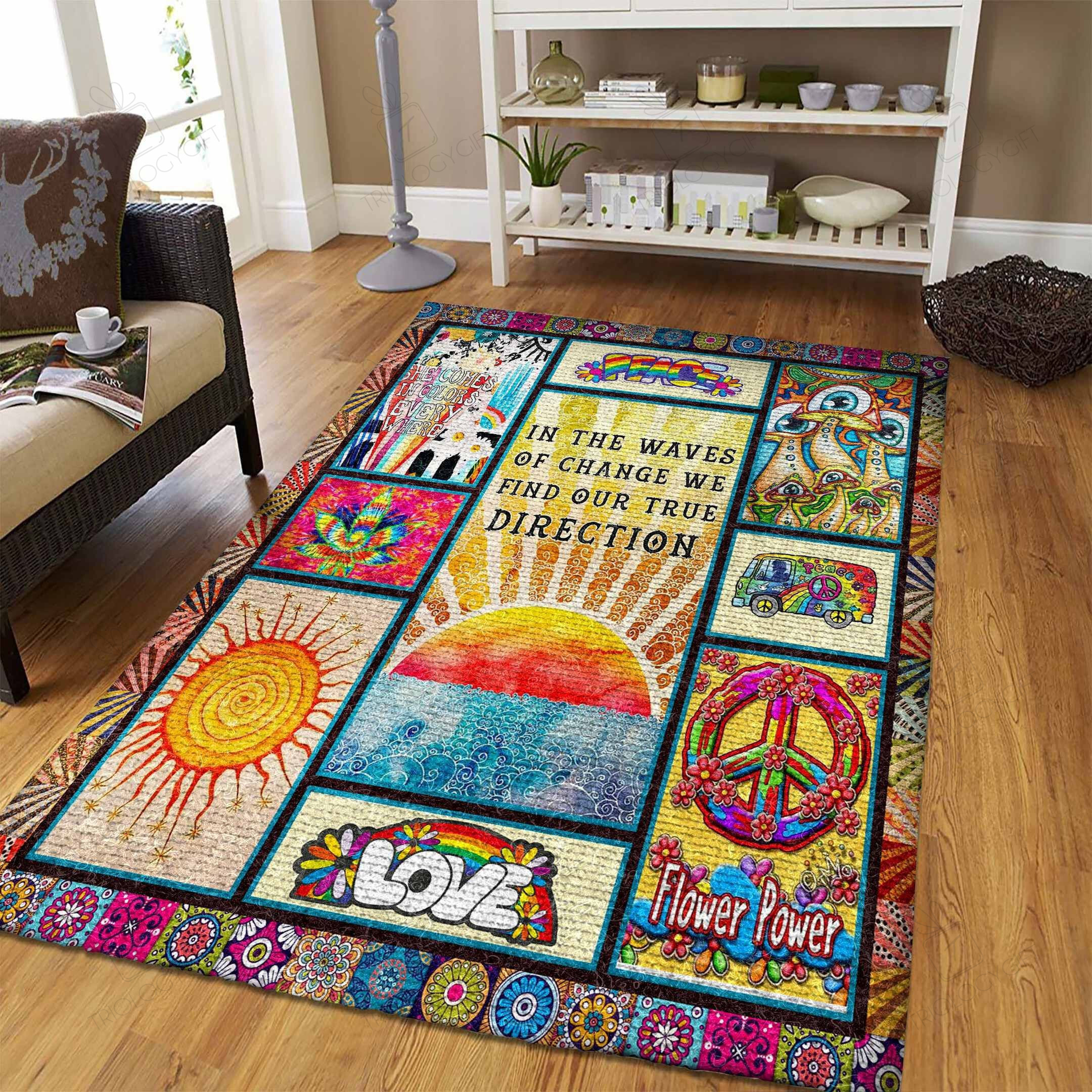 Hippie Rectangle Rug Decor Area Rugs For Living Room Bedroom Kitchen Rugs Home Carpet Flooring TTG015696