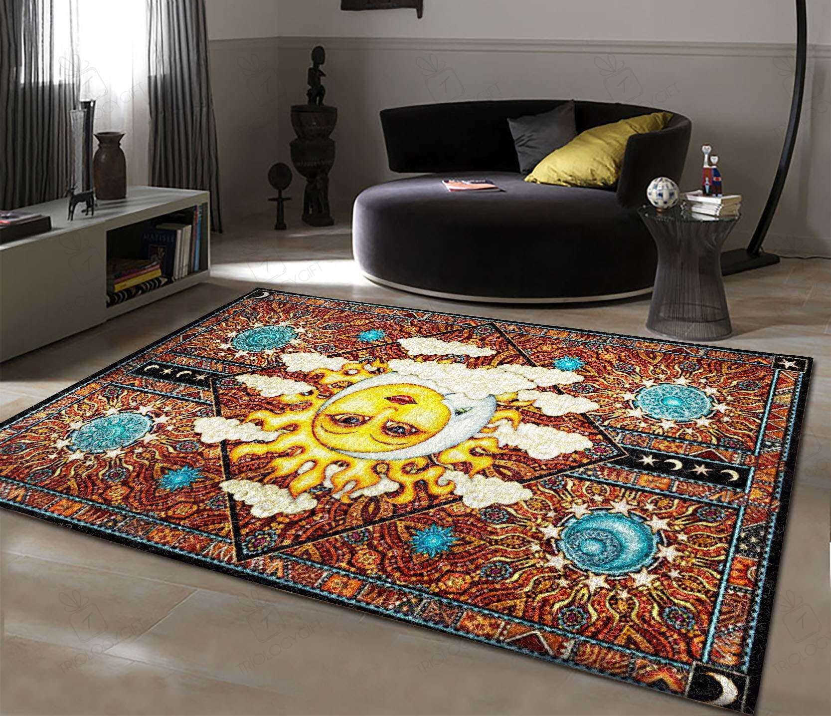 Hippie Rectangle Rug Decor Area Rugs For Living Room Bedroom Kitchen Rugs Home Carpet Flooring TTG015704